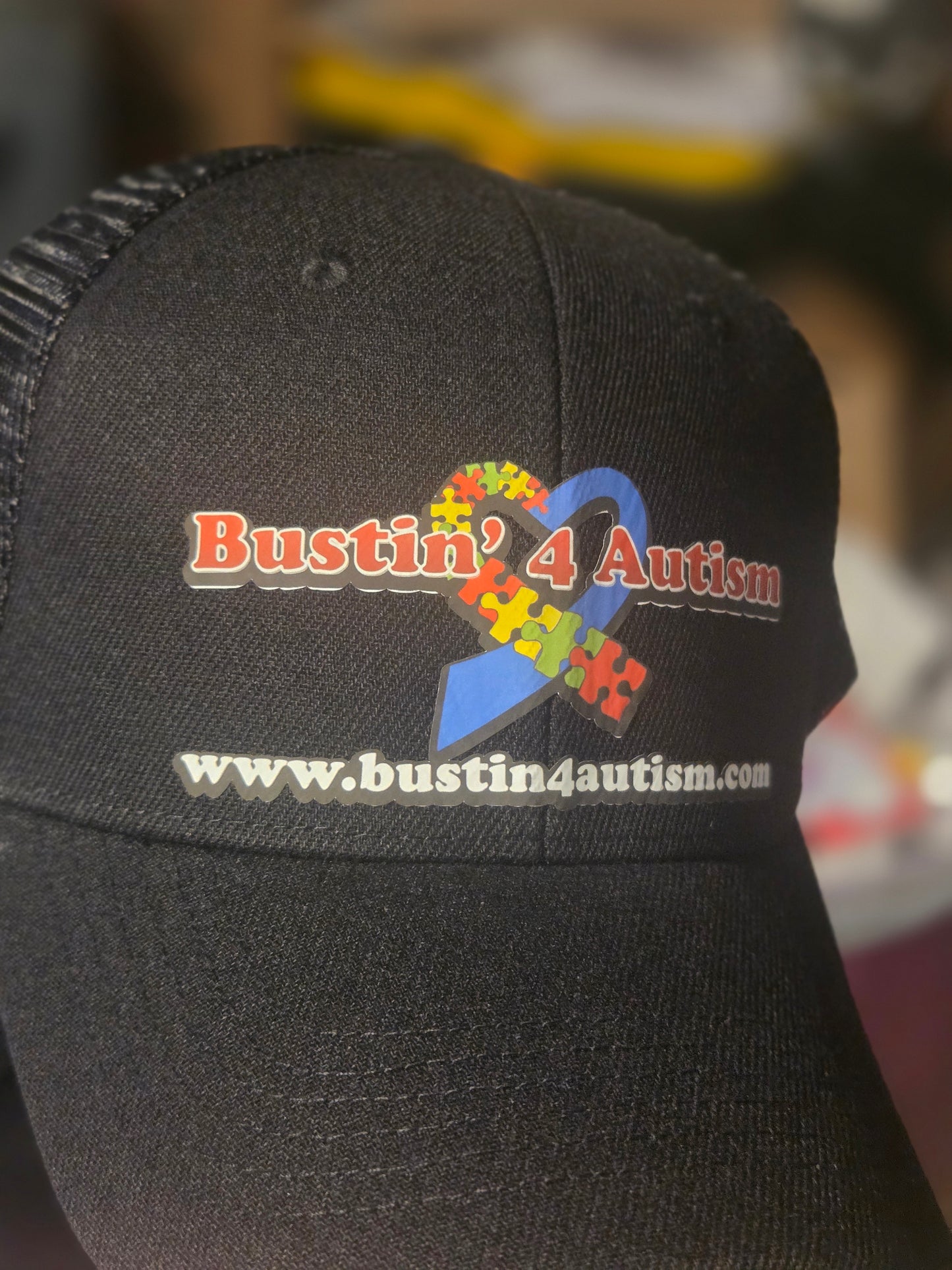 Bustin4Autism Trucker Hat